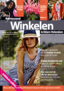Verrassend Winkelen Edam-Volendam voorjaar-zomer2015 cover